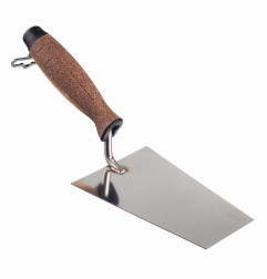 TRAPEZOID TROWEL 130mm/ CORK HANDLE