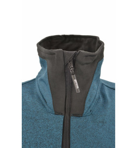 WORK FULL-ZIP FLEECE SWEATSHIRT T5/ PETROL/ 2XL
