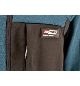 WORK FULL-ZIP FLEECE SWEATSHIRT T5/ PETROL/ 2XL