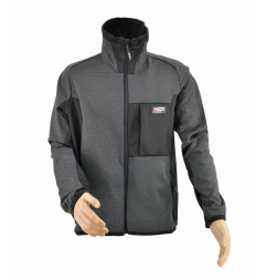 WORK FULL-ZIP FLEECE SWEATSHIRT T5/ GREY/ S