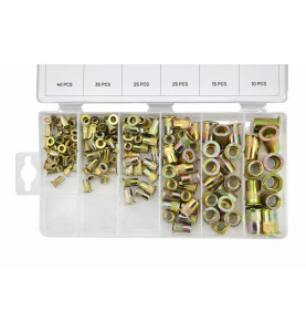 STEEL RIVET ASSORTMENT SET 150pcs M3-M10