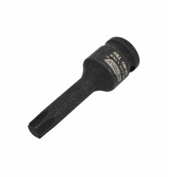 1/2" TORX IMPACT SOCKET SET T30-T80 8pcs BLACK LINE
