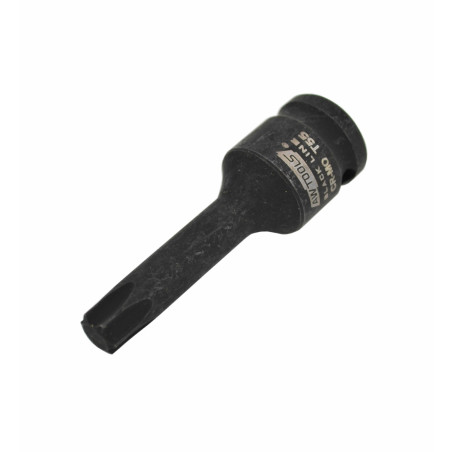 1/2" TORX IMPACT SOCKET SET T30-T80 8pcs BLACK LINE