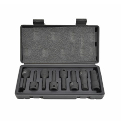 KLUCZE UDAROWE TRZPIENIOWE HEX 8szt. BLACK LINE