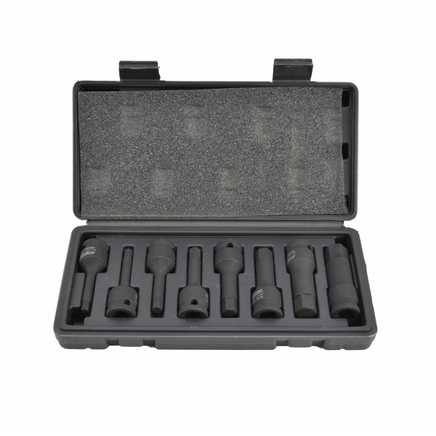 HEX IMPACT SOCKET BIT SET 1/2" 6-19mm 8pcs