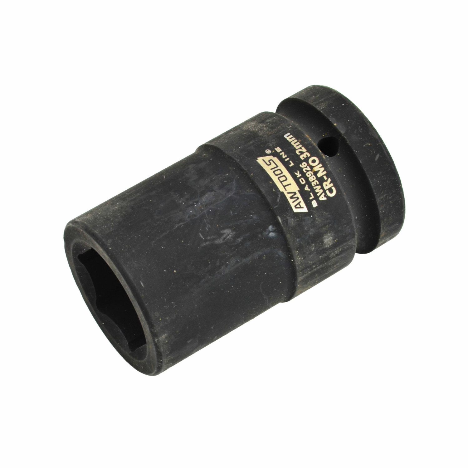 1" HEX DEEP IMPACT SOCKET BIT 30mm BLACK LINE