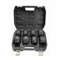 3/4" DRIVE IMPACT SOCKET SET 24-38mm 8pcs BLACK LINE
