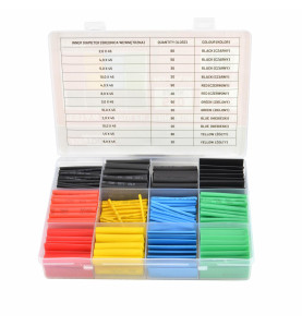 HEAT SHRINK SLEEVE ASSORTMENT SET 530pcs
