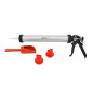 SAUSAGE CAULKING GUN w/ ACCESSORIES 1000ml SAUSAGE CAULKING GUN w/ ACCESSORIES 1000ml
