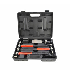 ZESTAW MŁOTKÓW BLACHARSKICH 7el. / WALIZKA BLACK LINE