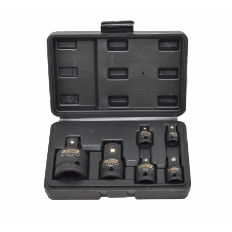 IMPACT SOCKET ADAPTER & REDUCTION SET 6pcs BLACK LINE