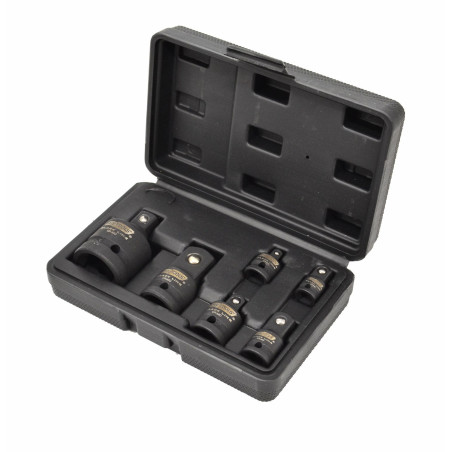 IMPACT SOCKET ADAPTER & REDUCTION SET 6pcs BLACK LINE