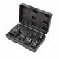 IMPACT SOCKET REDUCTION ADAPTER SET 6pcs BLACK LINE