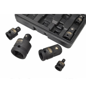 IMPACT SOCKET REDUCTION ADAPTER SET 6pcs BLACK LINE