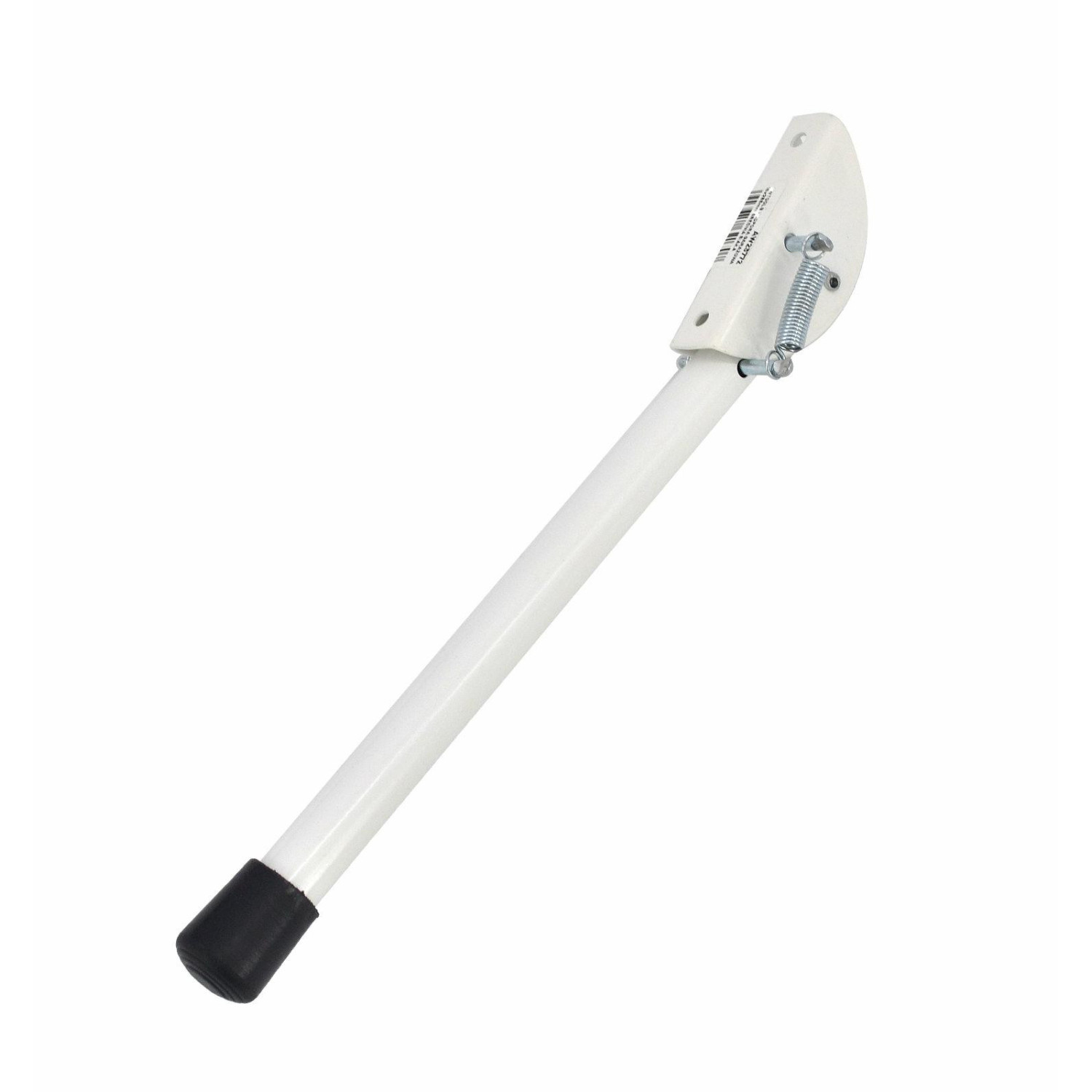 WHITE SMALL KICK DOWN DOOR STOPPER 14x210mm