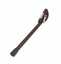 BROWN LARGE KICK DOWN DOOR STOPPER 25x200mm