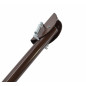 BROWN MEDIUM KICK DOWN DOOR STOPPER 18x265mm