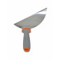 STAINLESS STEEL DRYWALL CLIPPED PUTTY KNIFE/ BLACK LINE