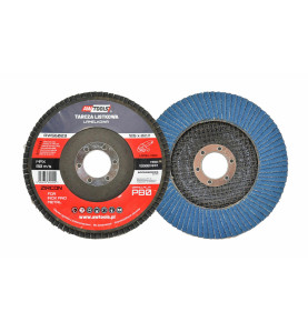 ŚCIERNICA LISTKOWA 125 P150 INOX METAL CYRKONOWA