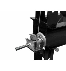 HYDRAULIC WORKSHOP PRESS 50T w/ PRESSURE GAUGE & DOUBLE PUMP