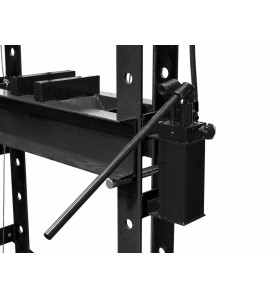 HYDRAULIC WORKSHOP PRESS 50T w/ PRESSURE GAUGE & DOUBLE PUMP