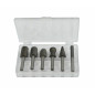 HSS METAL ROTARY FILE SET 6mm 6pcs w/ ROUND SHANK HSS METAL ROTARY FILE SET 6mm 6pcs w/ ROUND SHANK