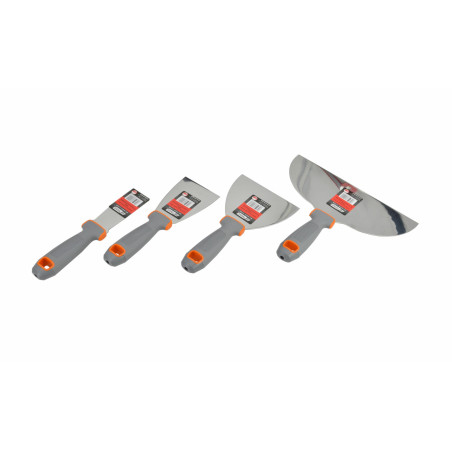 STAINLESS STEEL DRYWALL FLEX PUTTY KNIFE 60mm/ BLACK LINE
