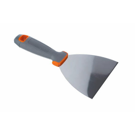 STAINLESS STEEL DRYWALL FLEX PUTTY KNIFE 125mm/ BLACK LINE