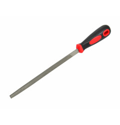 DOUBLE-CUT TRIANGULAR METAL FILE 200mm
