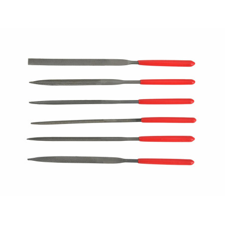 METAL NEEDLE FILE SET 6pcs 3x140x65mm