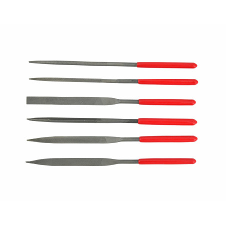 METAL NEEDLE FILE SET 6pcs 4x160x75mm