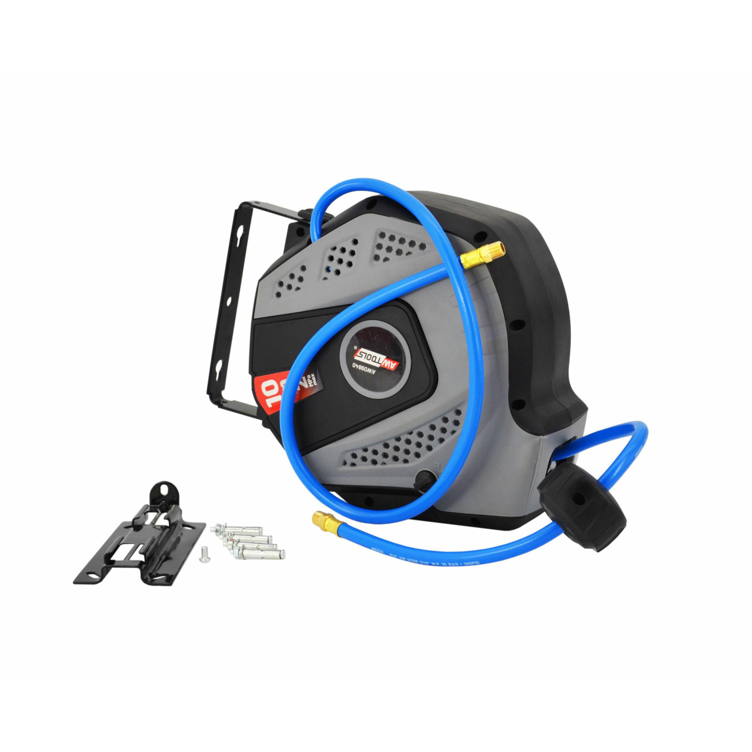 AUTO RETRACTABLE AIR HOSE REEL 8x12mm x 30m/ WALL-MOUNT