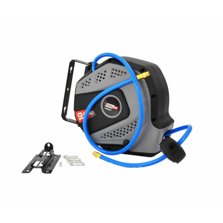 AUTO RETRACTABLE AIR HOSE REEL 8x12mm x 30m/ WALL-MOUNT