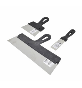 STAINLESS STEEL PUTTY KNIFE 200mm/ PVC HANDLE