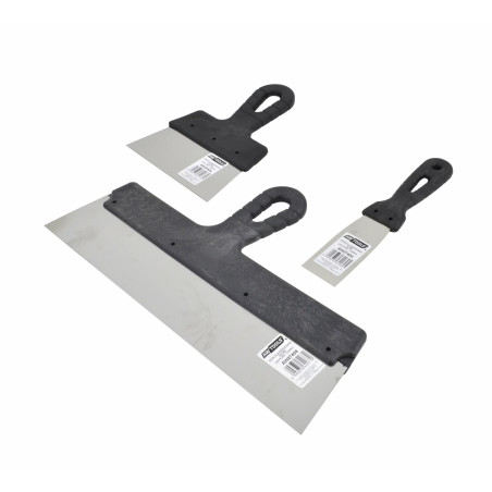 STAINLESS STEEL PUTTY KNIFE 250mm/ PVC HANDLE