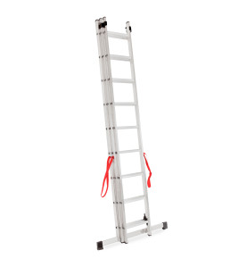 ALUMINIUM TRIPLE EXTENSION MULTI-PURPOSE LADDER BASIC 3x11 150KG