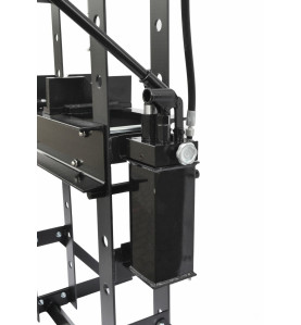HYDRAULIC WORKSHOP PRESS 30T w/ PRESSURE GAUGE & DOUBLE PUMP
