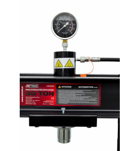 HYDRAULIC WORKSHOP PRESS 30T w/ PRESSURE GAUGE & DOUBLE PUMP
