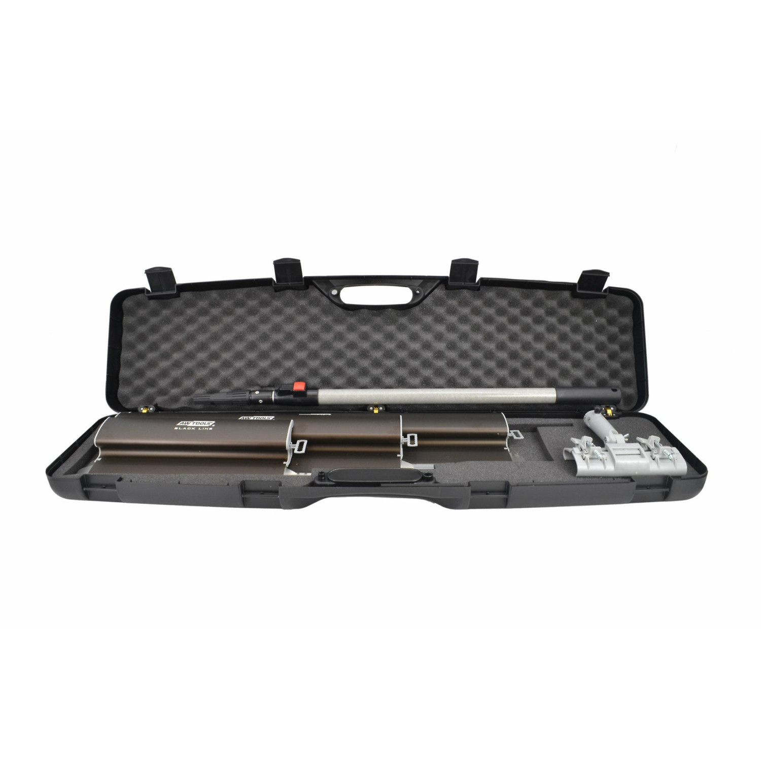 DRYWALL SKIMMING BLADE SET 5pcs/ TRANSPORT CASE/ BLACK LINE