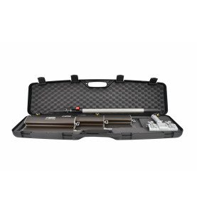 DRYWALL SKIMMING BLADE SET 5pcs/ TRANSPORT CASE/ BLACK LINE