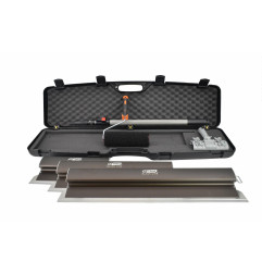 DRYWALL SKIMMING BLADE SET 7pcs/ TRANSPORT CASE/ BLACK LINE