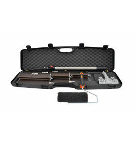 DRYWALL SKIMMING BLADE SET 7pcs/ TRANSPORT CASE/ BLACK LINE