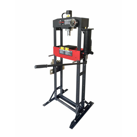 PRO HYDRAULIC WORKSHOP PRESS 20T w/ PRESSURE GAUGE