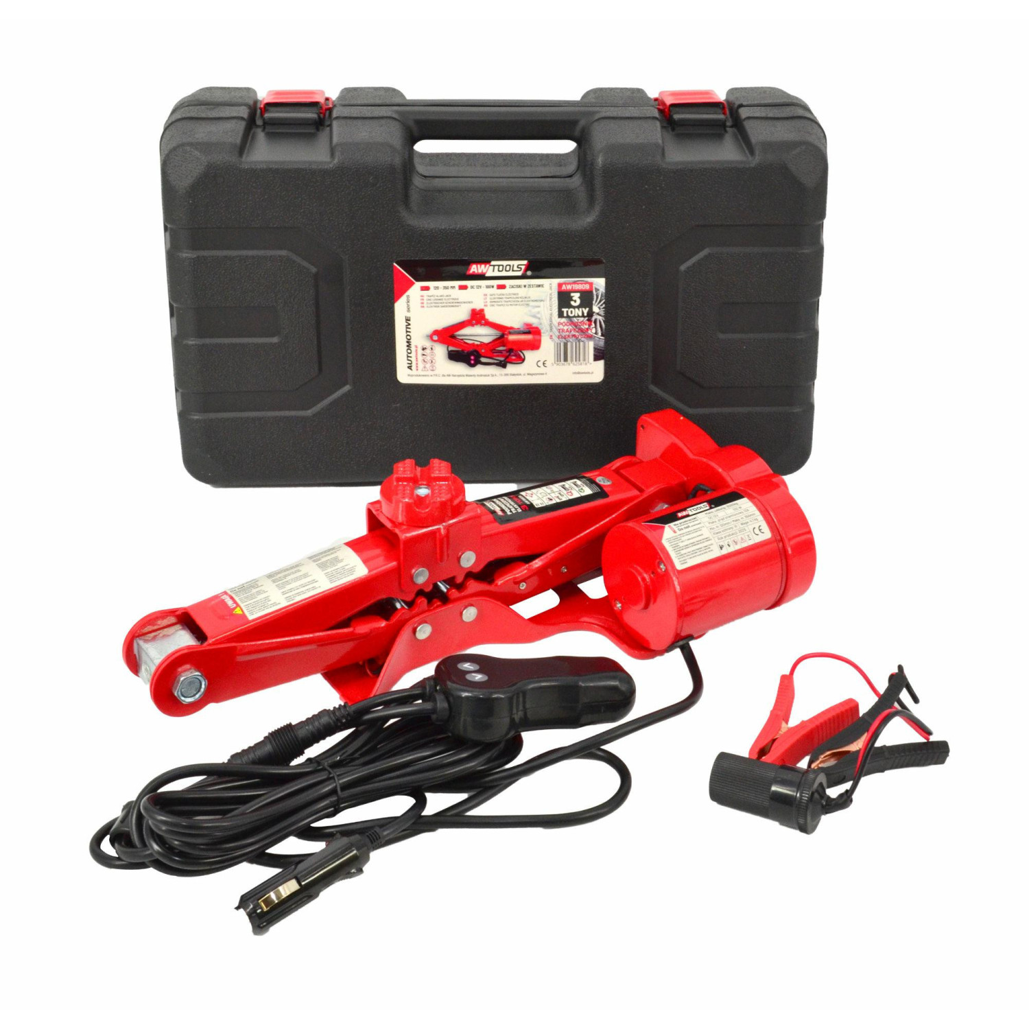 12V ELECTRIC SCISSOR JACK w/ REMOTE 120-350mm 12V ELECTRIC SCISSOR JACK w/ REMOTE 120-350mm