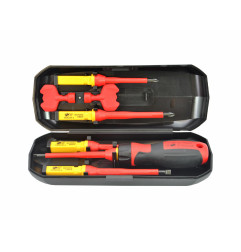 VDE-INSULATED SCREWDRIVER SET 1000V 8pcs
