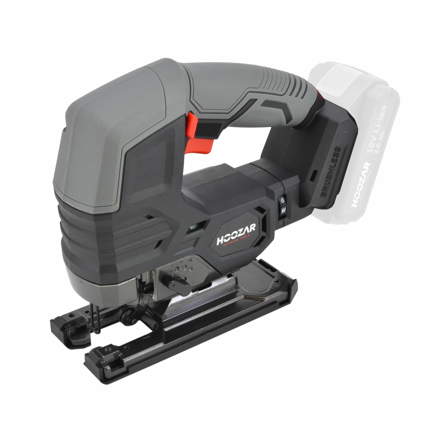 HOOZAR BRUSHLESS CORDLESS JIG SAW 18V BODY JS10BL-0 HOOZAR BRUSHLESS CORDLESS JIG SAW 18V BODY JS10BL-0