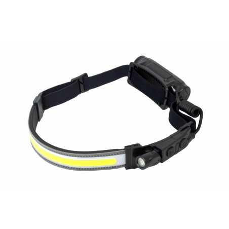 LATARKA CZOŁOWA BRIGHTBAR LED Z CZUJNIKIEM RUCHU BLACK LINE