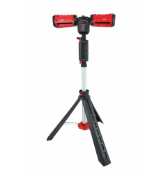 RECHARGEABLE LED WORK LIGHT w/ TRIPOD STAND 600LM BLACK LINE