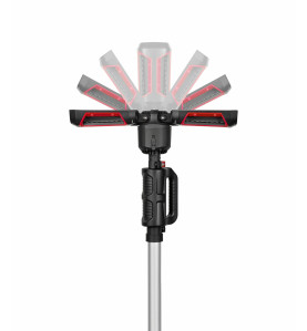 RECHARGEABLE TWIN LED WORK LIGHT w/ TRIPOD STAND 600LM BLACK LINE