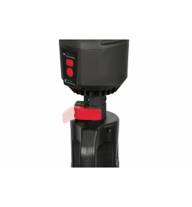 RECHARGEABLE TWIN LED WORK LIGHT w/ TRIPOD STAND 600LM BLACK LINE